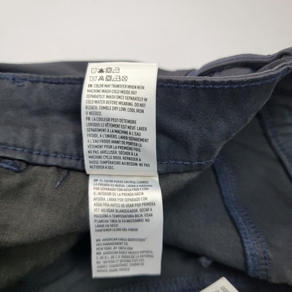 American Eagle Black Next Level Stretch High Rise Jeggings Sz 10/30 NEW - Picture 14 of 16